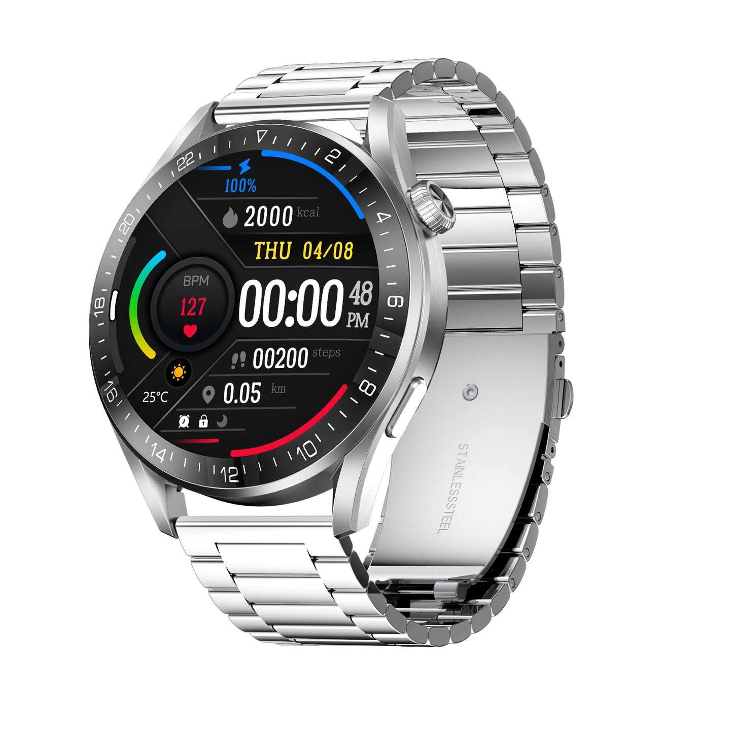 New WATCH Smart WATCH heart rate monitoring Sports & Entertainment AI intelligent voice cross-border hot