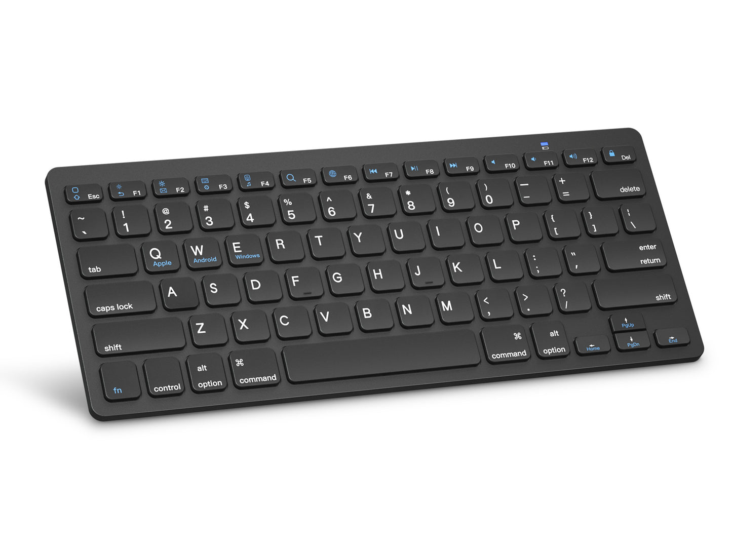 Cross-border hot ultra-thin mini Bluetooth keyboard for mobile phone tablet pc three-system universal wireless keyboard