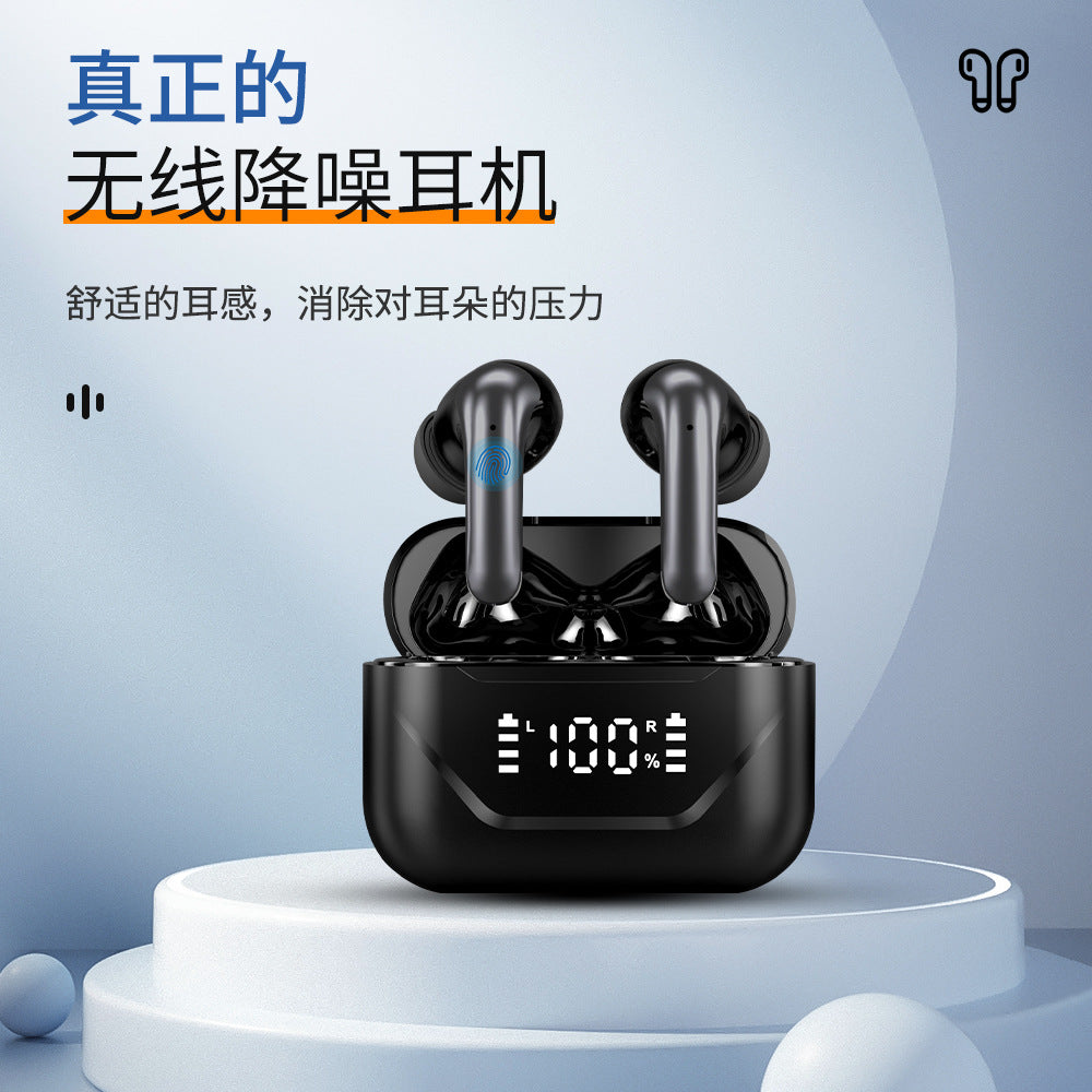 Cross-border private model ANC ENC in-ear TWS dual-camera Intelligent Noise reduction wireless Bluetooth headset long endurance sound quality is good