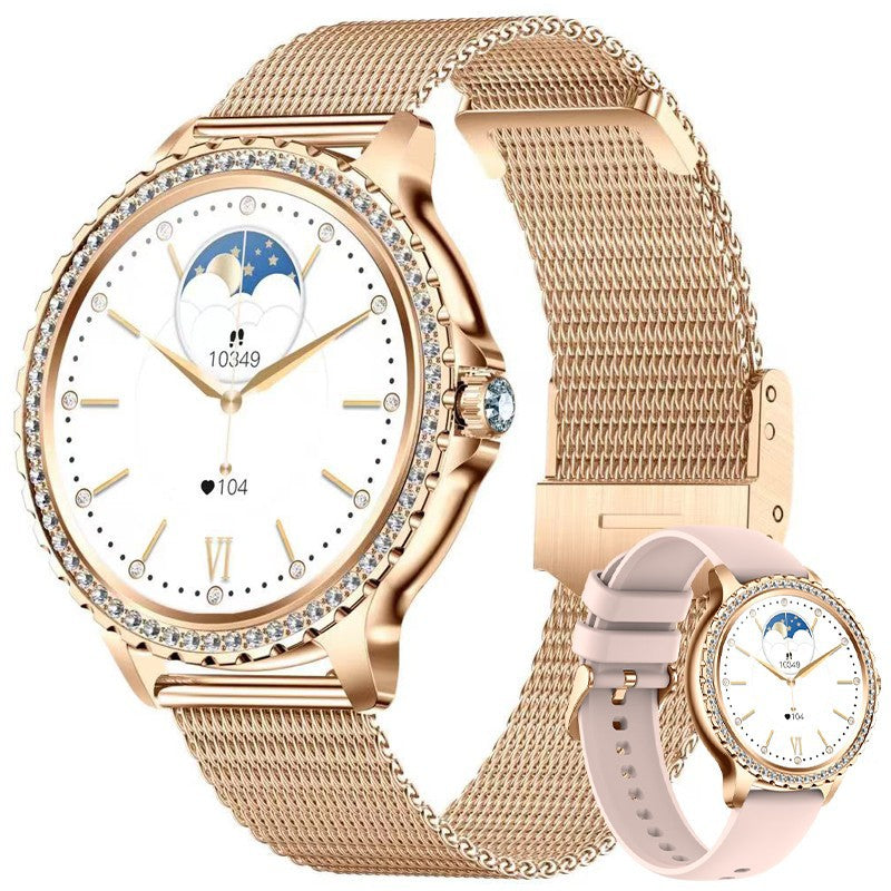 Smart watch ladies fashion good-looking health monitoring heart rate blood pressure Sports running wristband cross-border wholesale