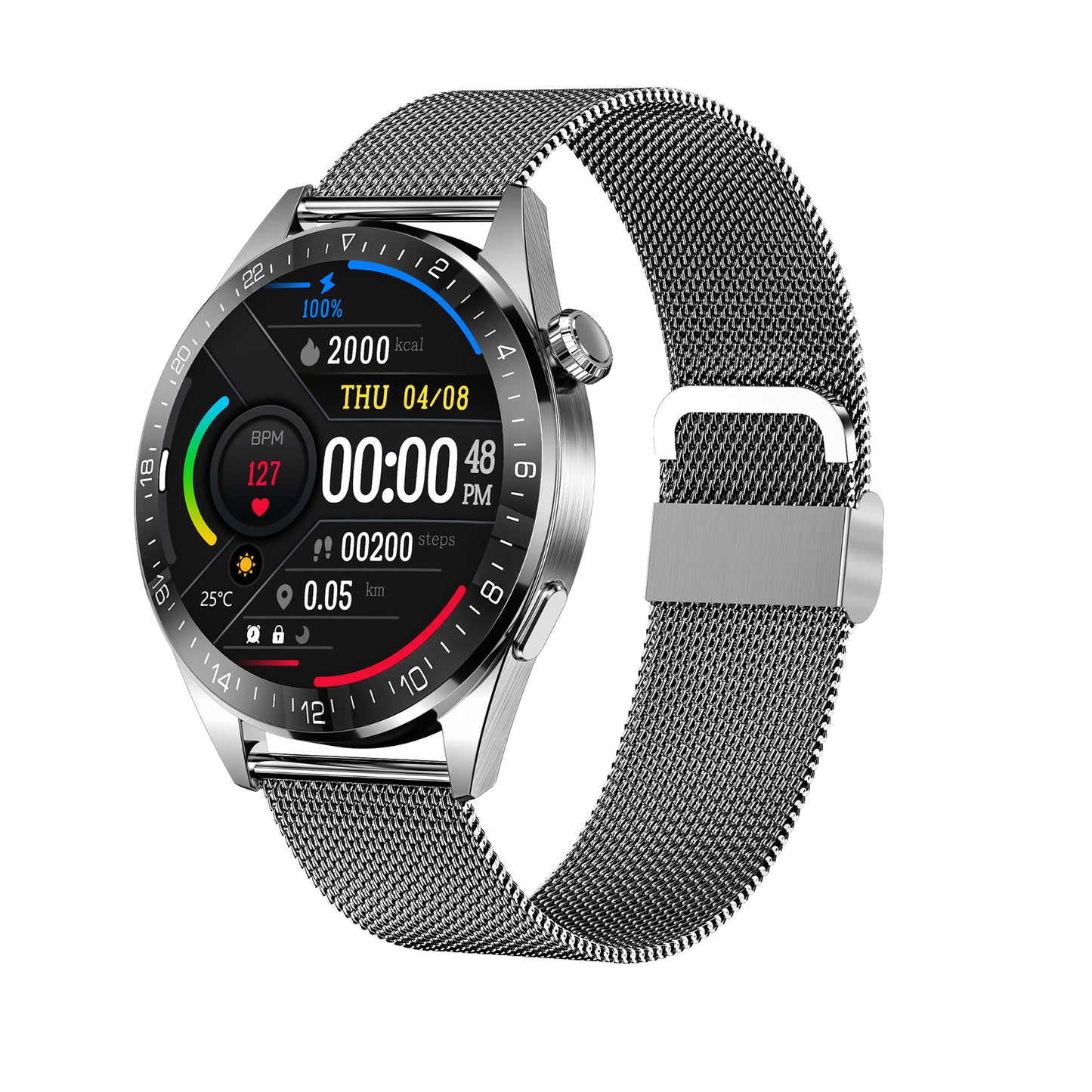 New WATCH Smart WATCH heart rate monitoring Sports & Entertainment AI intelligent voice cross-border hot