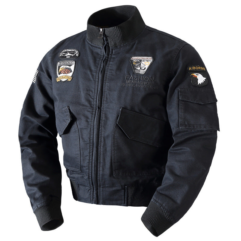 Fall 2026 Air Force ma1 pilot jacket men's thin youth casual military uniform spring and autumn workwear coat fashion brand