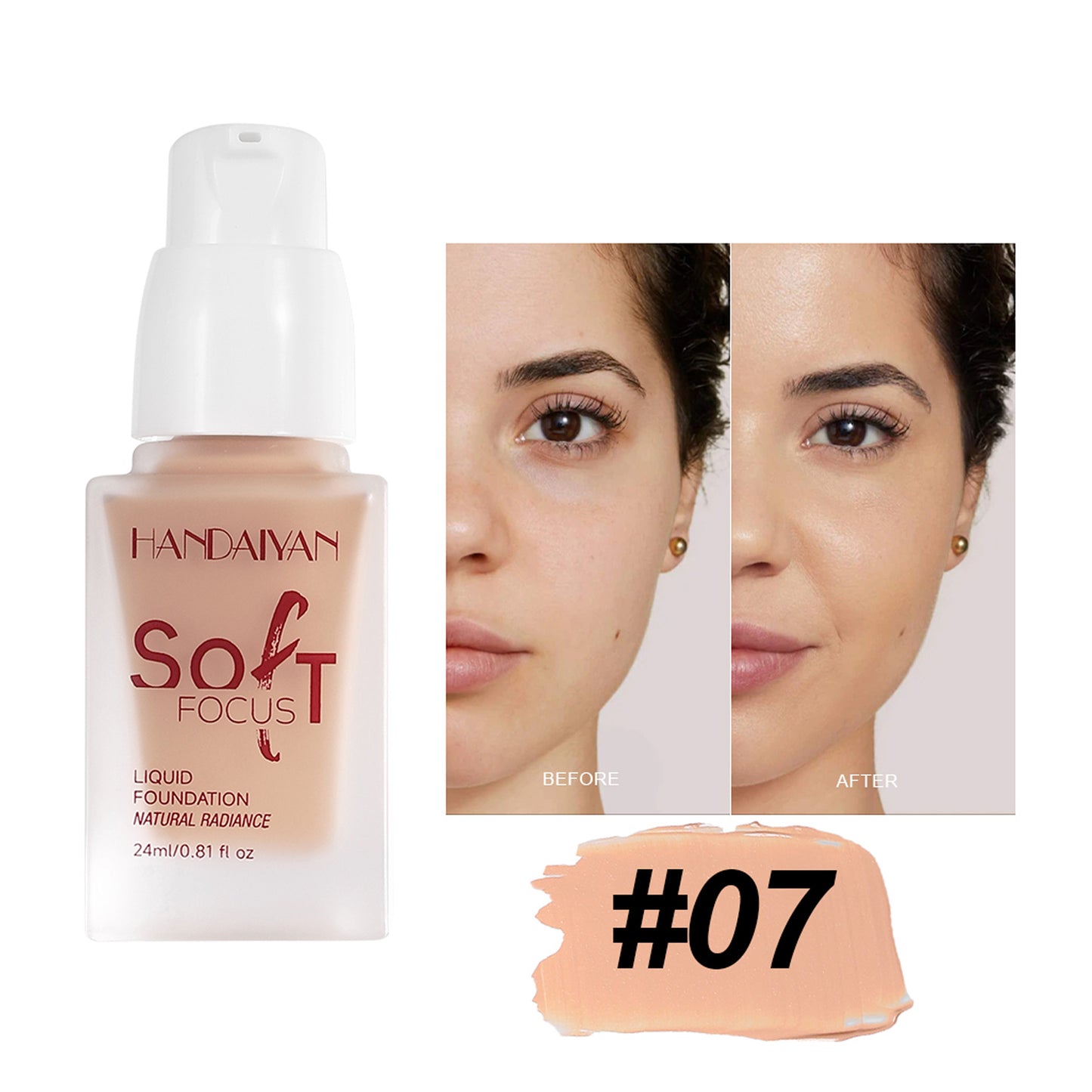 Shop Handaiyan Liquid Foundation Concealer at USAve Merchandise. Long-lasting non-dry European style foundation. Free shipping over $50!