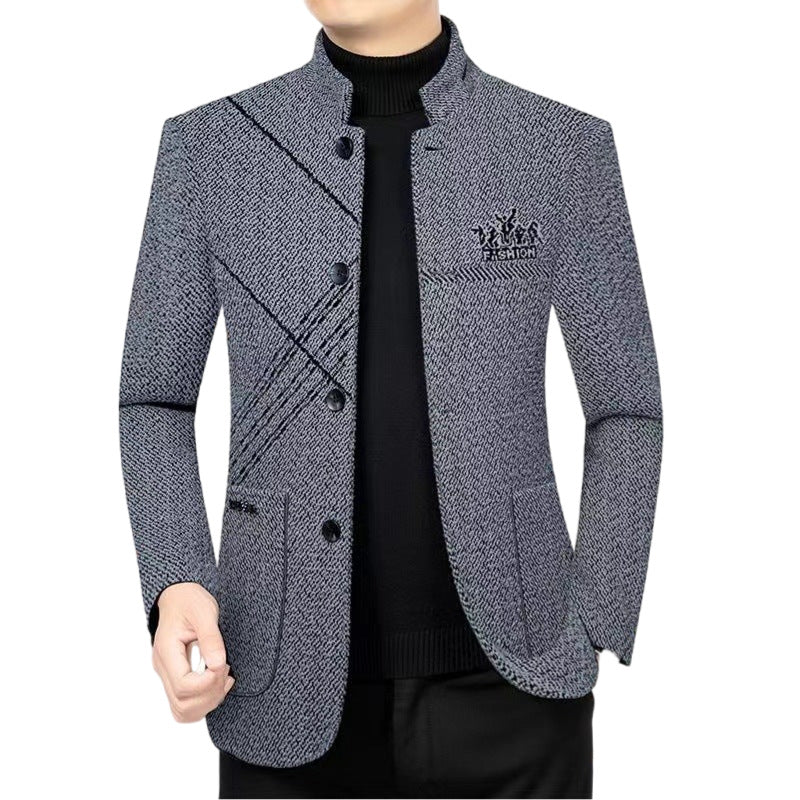 Casual suit men's suit jacket thin new high-end Four Seasons leisure spring and autumn single blouse Western style suit