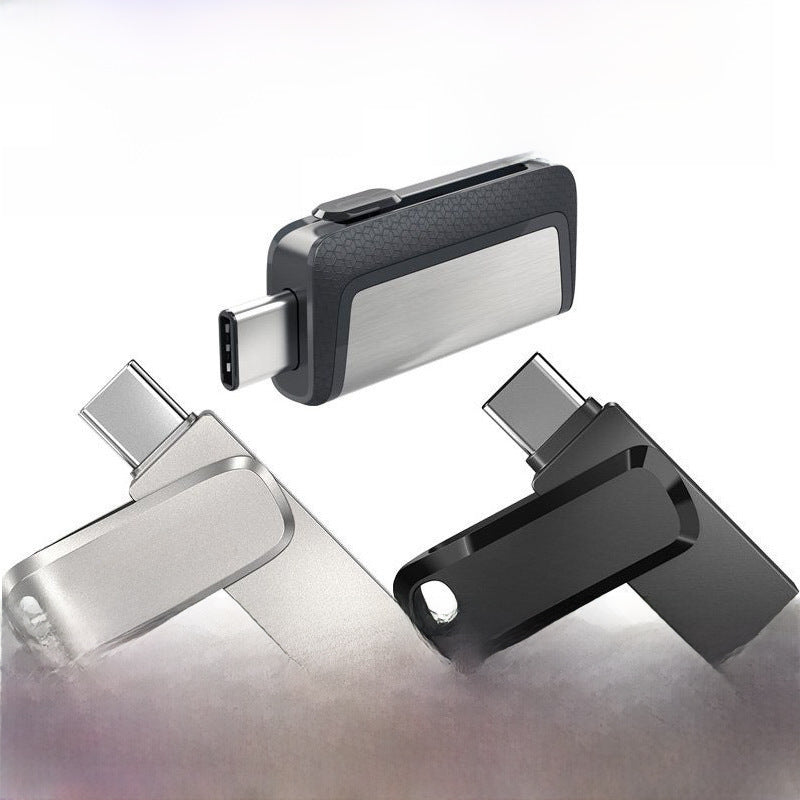 Flash disk OTG 64G 128G 256G 512g Type-C/USB Dual Interface computer cellphone dual-purpose