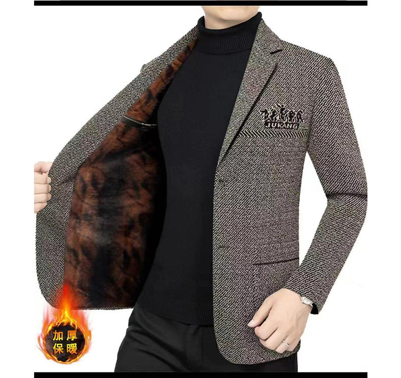 Casual suit men's suit jacket thin new high-end Four Seasons leisure spring and autumn single blouse Western style suit