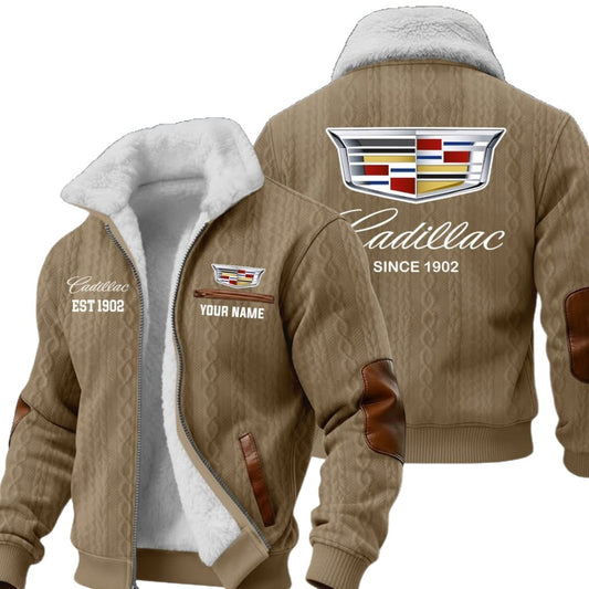 2026 foreign trade cross-border new arrival men's cotton clothes fleece jacket coat fashion Amazon independent station cotton-padded jacket