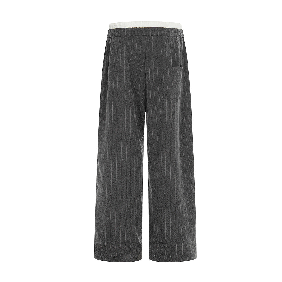 Shop Jiayiku 2026 Striped Draping Effect Suit Pants at USAve Merchandise. Old money style loose casual pants. Free shipping over $50!