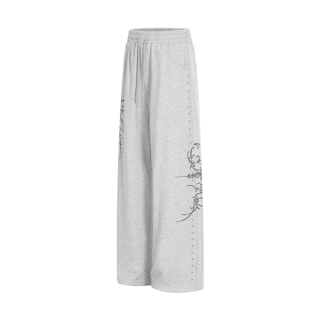 Shop Jiayiku 2026 American Retro Sports Pants at USAve Merchandise. Loose draping wide-leg casual sweatpants. Free shipping over $50!