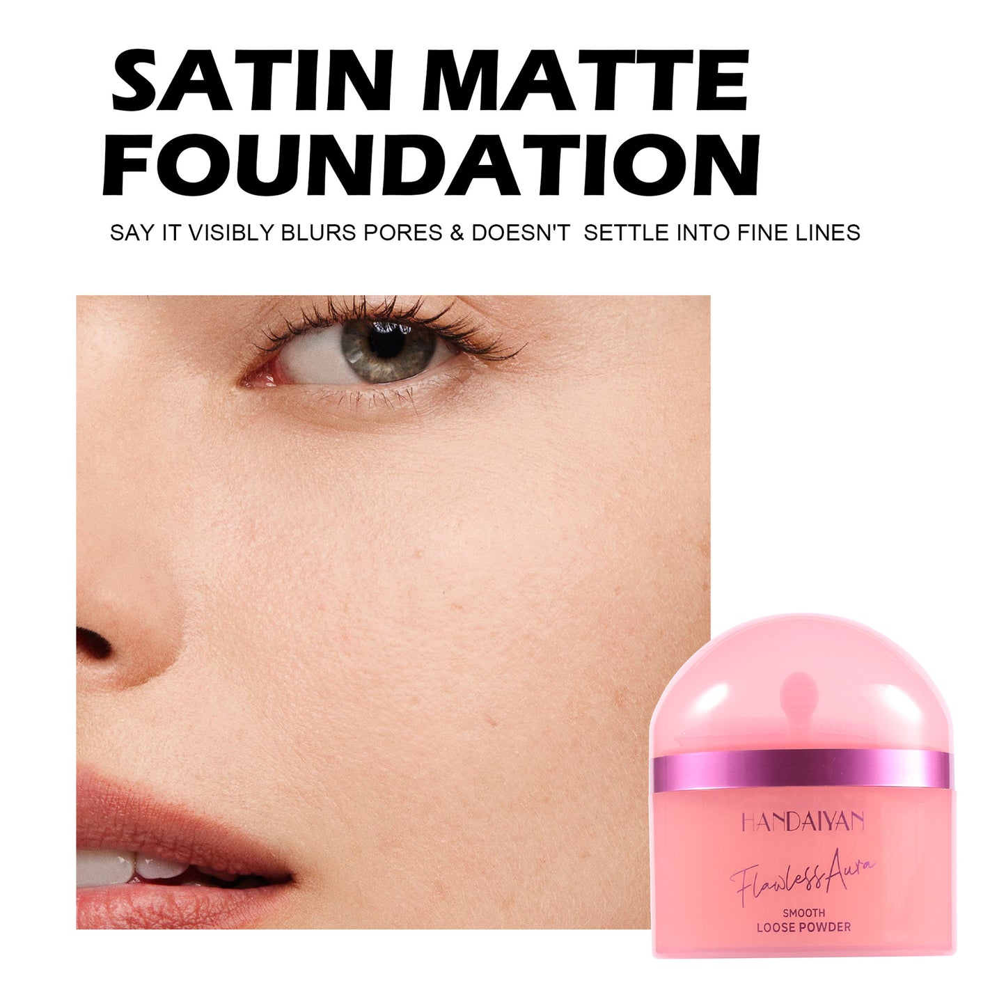 Shop Handaiyan Finishing Powder at USAve Merchandise. Oil control waterproof matte concealing face powder. Free shipping over $50!