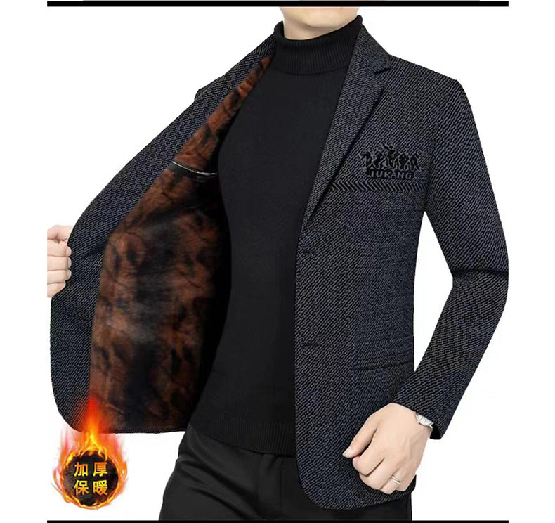 Casual suit men's suit jacket thin new high-end Four Seasons leisure spring and autumn single blouse Western style suit