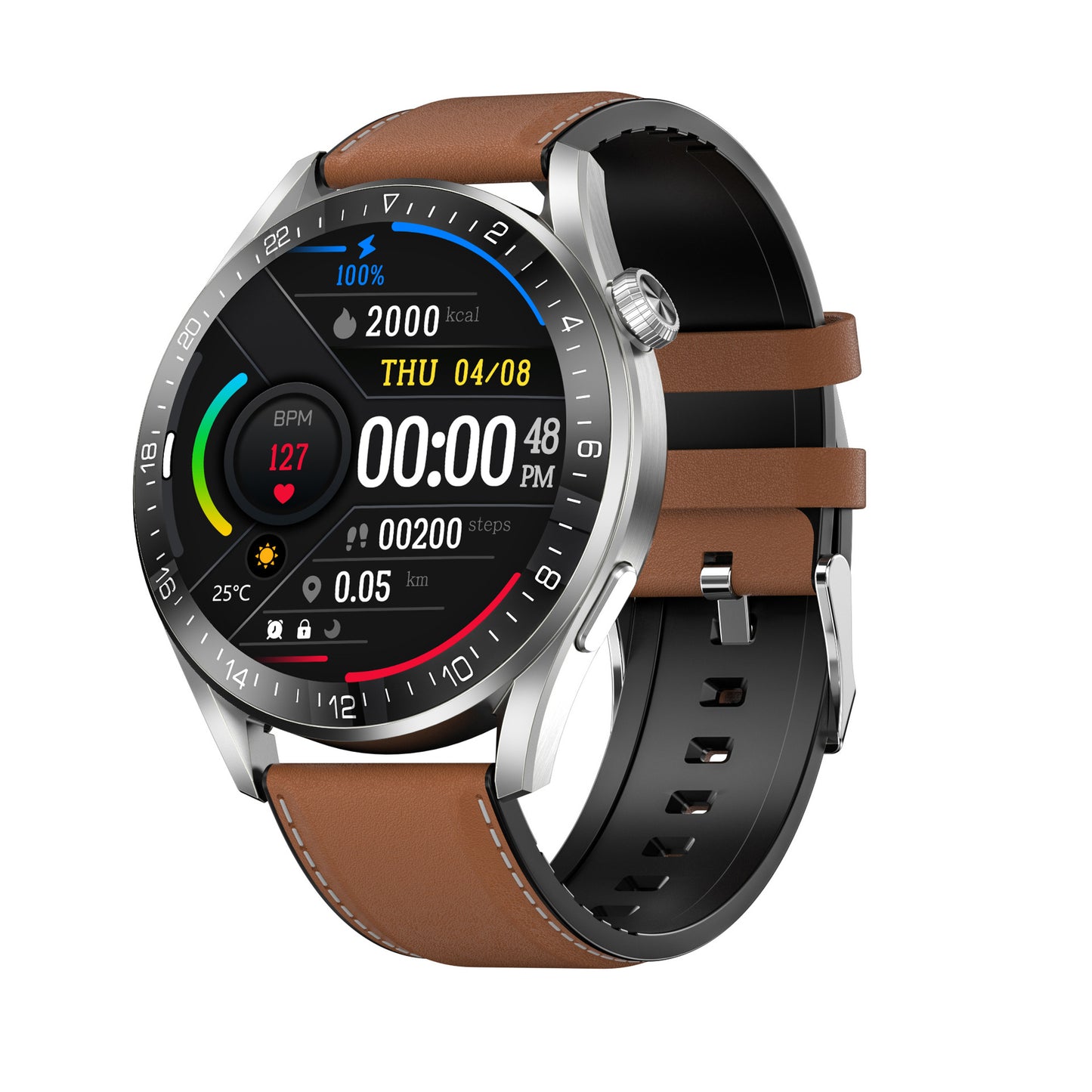 New WATCH Smart WATCH heart rate monitoring Sports & Entertainment AI intelligent voice cross-border hot