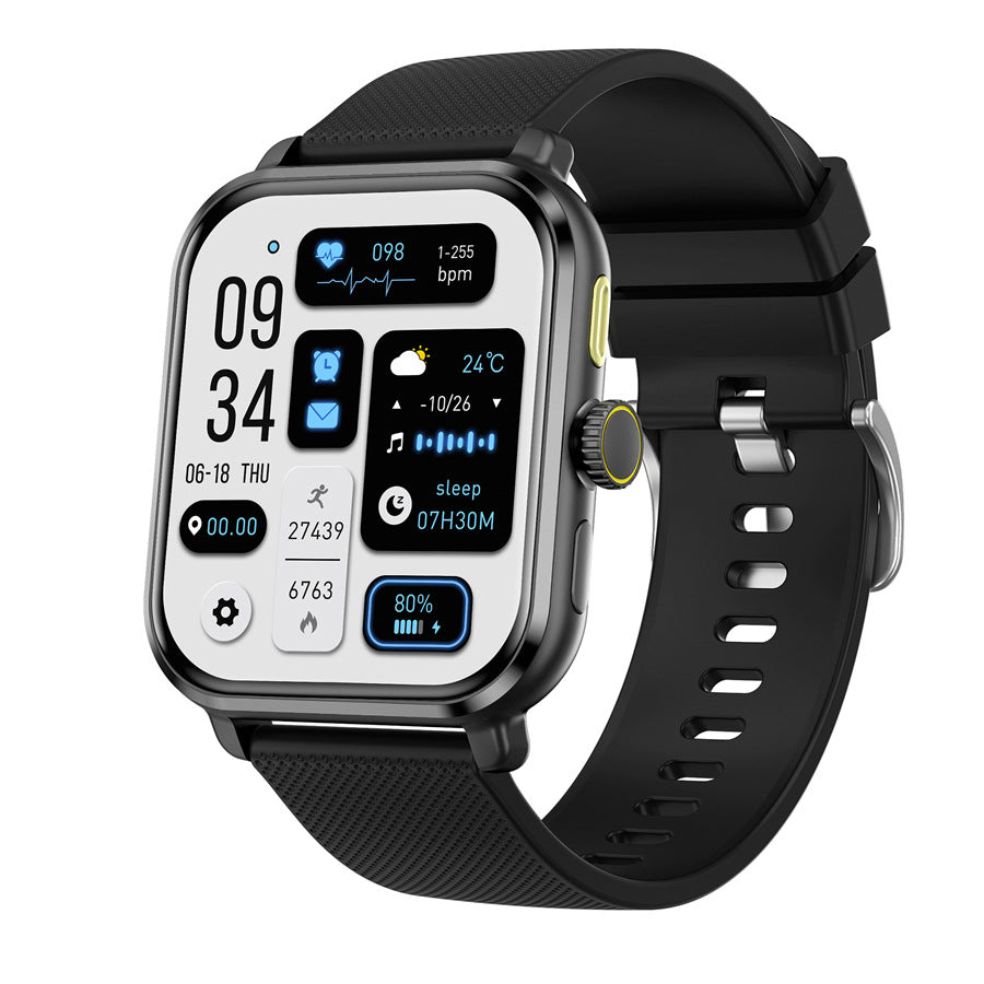 Cross-border new arrival M12 smart watch Bluetooth calling 1.83-inch heart rate blood oxygen blood pressure monitoring sport step counting