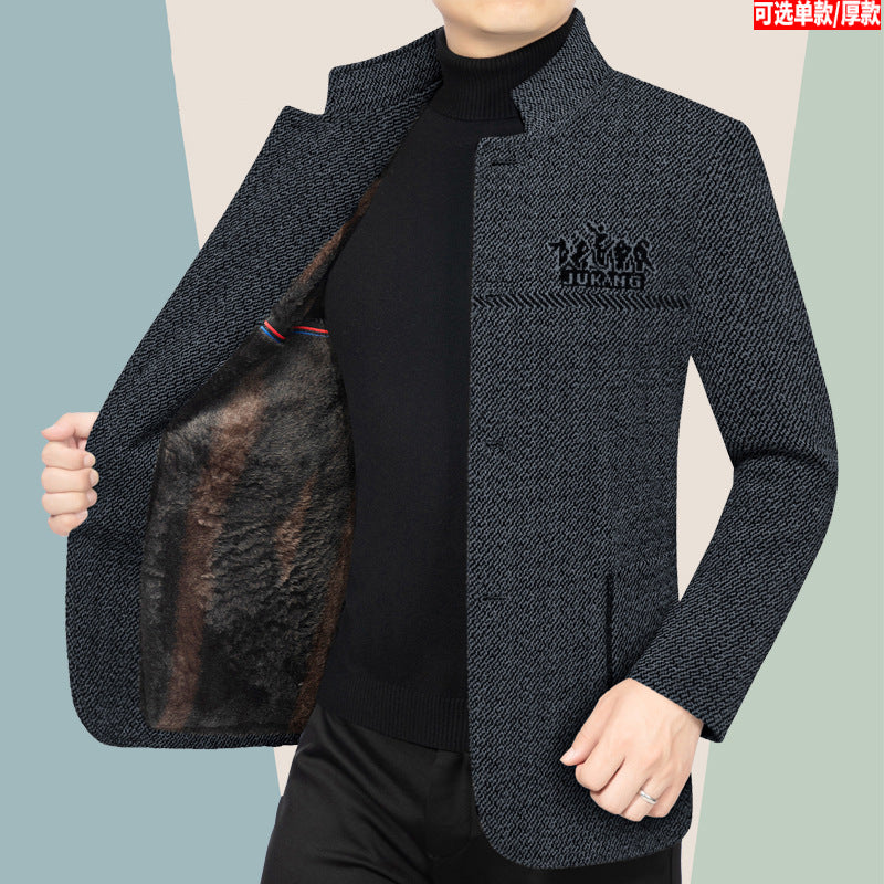 Casual suit men's suit jacket thin new high-end Four Seasons leisure spring and autumn single blouse Western style suit