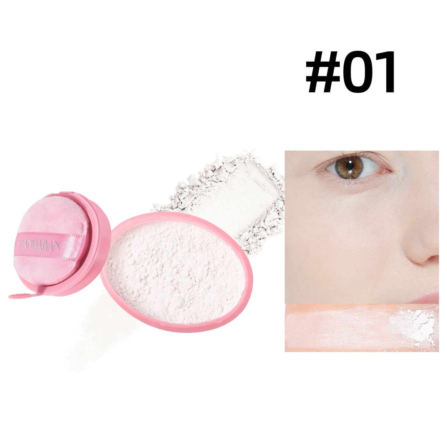 Shop Handaiyan Finishing Powder at USAve Merchandise. Oil control waterproof matte concealing face powder. Free shipping over $50!