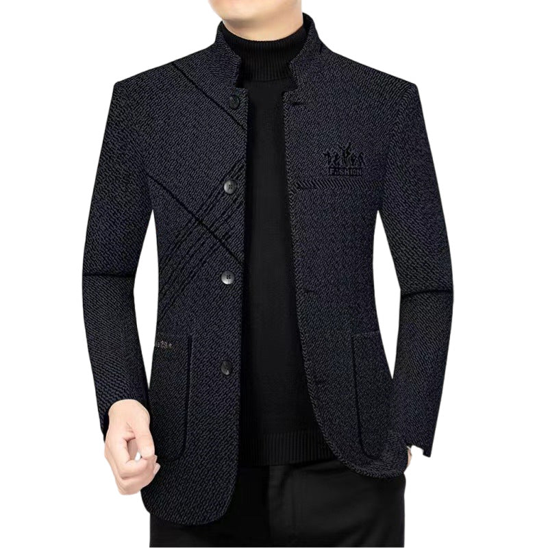 Casual suit men's suit jacket thin new high-end Four Seasons leisure spring and autumn single blouse Western style suit