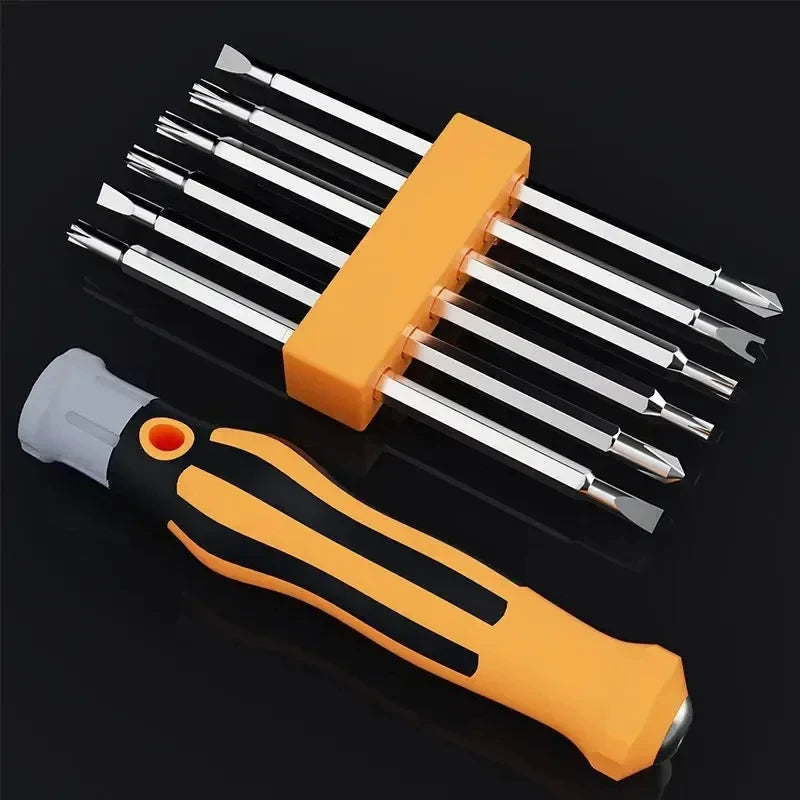 12 in 1 Screwdriver Set Cross Flat Bits Multifunction Precision Tool for Home Maintenance