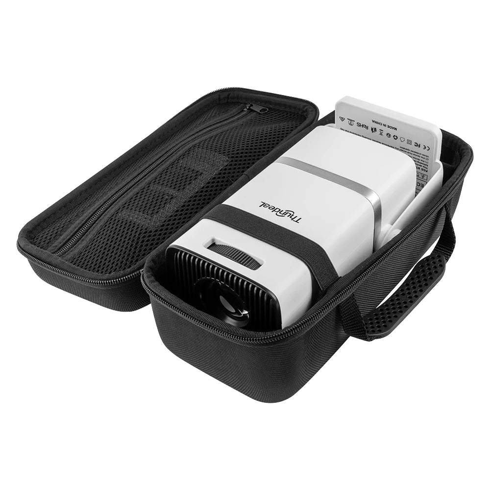 ThundeaL Mini Projector Storage Bag Travel Carry Projector Case for TD80W Protector Carrying Bags for HY300 Pro HY320 Protector