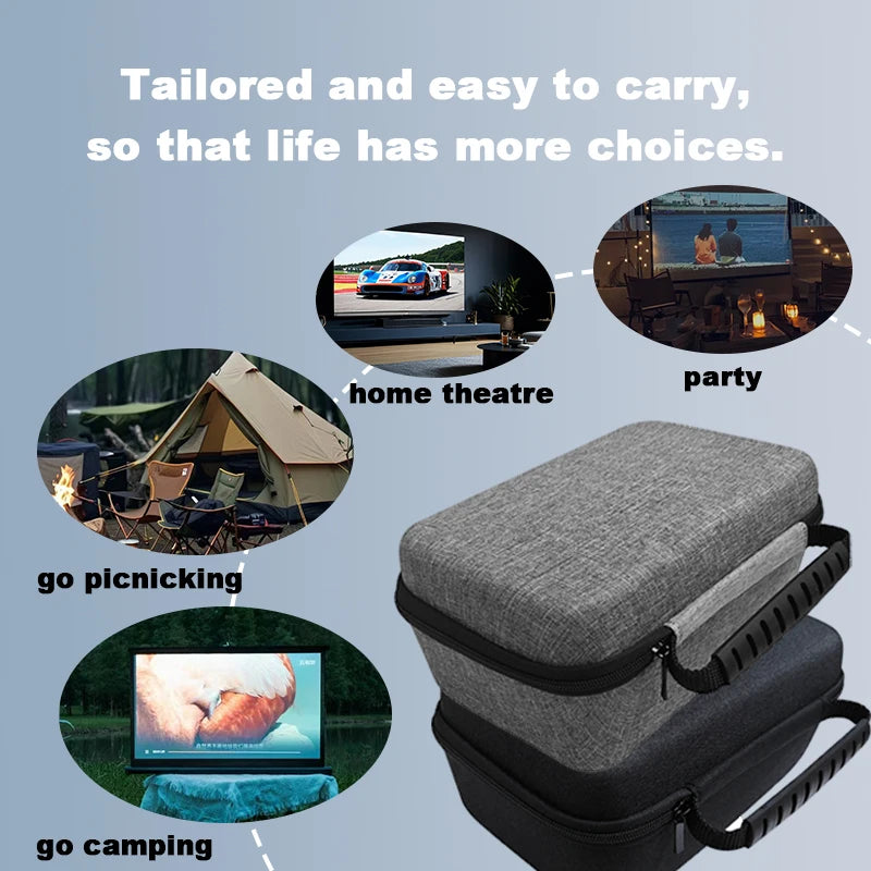 Projector Accessories Storage Box Protective Case For Original HY300 PRO HY320mini Projector Portable X8 X8III Case Shell