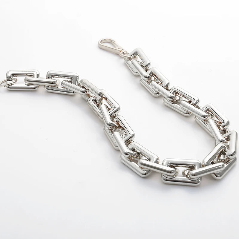 Punk Hip Hop Choker Chunky Chain Necklace Statement Fashion Charm Jewelry
