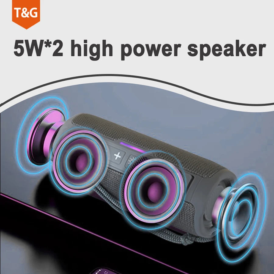 Wireless Portable Bluetooth Speaker – Multiple Colors & Styles