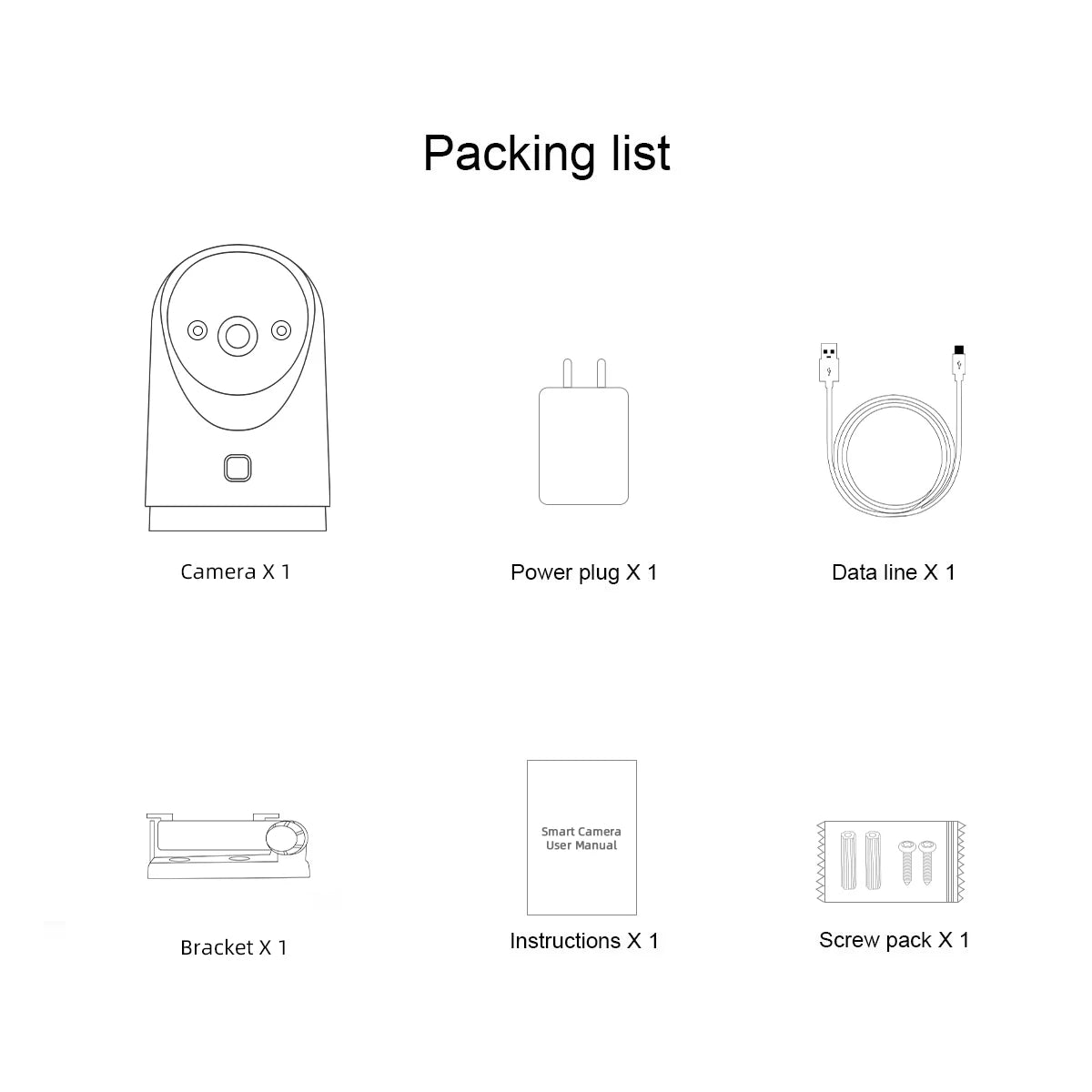 Lenovo 3MP 5G WiFi Smart Mini PTZ IP Camera Indoor Home Wireless Auto Tracking CCTV Surveillance Camera Security Baby Monitor