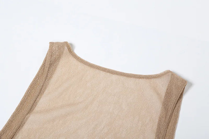 Sexy Deep Open Back Backless Bodycon Hot Gold Color Long Dress Women Side Split Beach Maxi Dress Elegant Club Party Vestidos