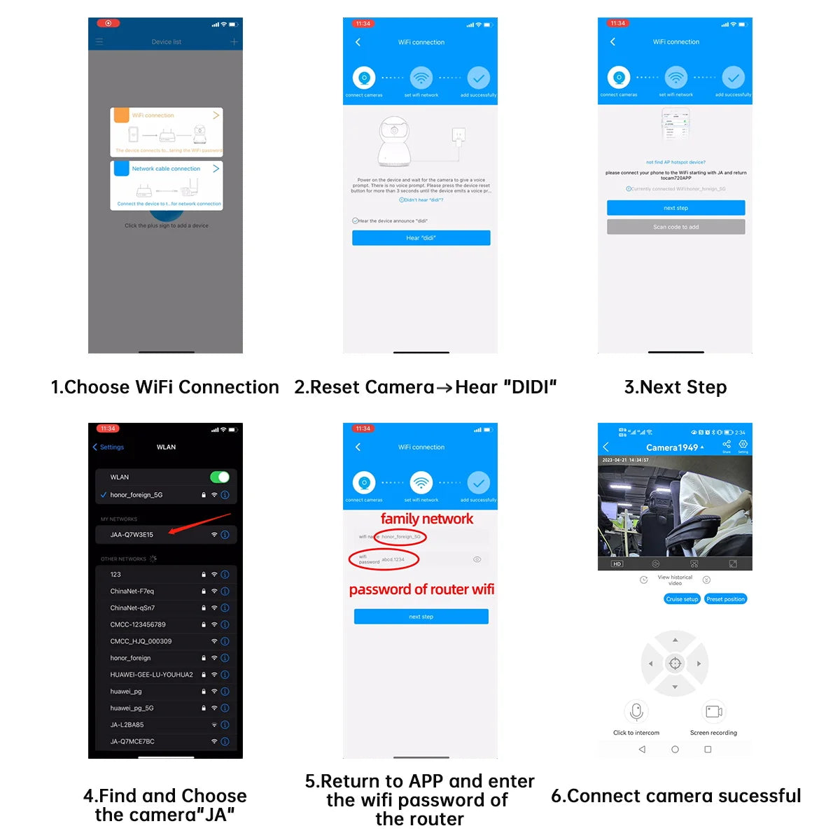 Lenovo 3MP 5G WiFi Smart Mini PTZ IP Camera Indoor Home Wireless Auto Tracking CCTV Surveillance Camera Security Baby Monitor