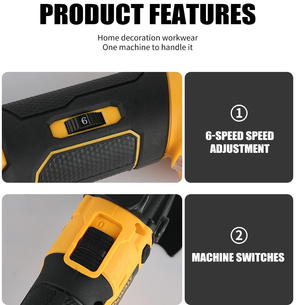 Dewalt New Quick release Brushless Oscillating tool Multi functional tool Renovator Electric trimmer  for Dewalt 20V Battery