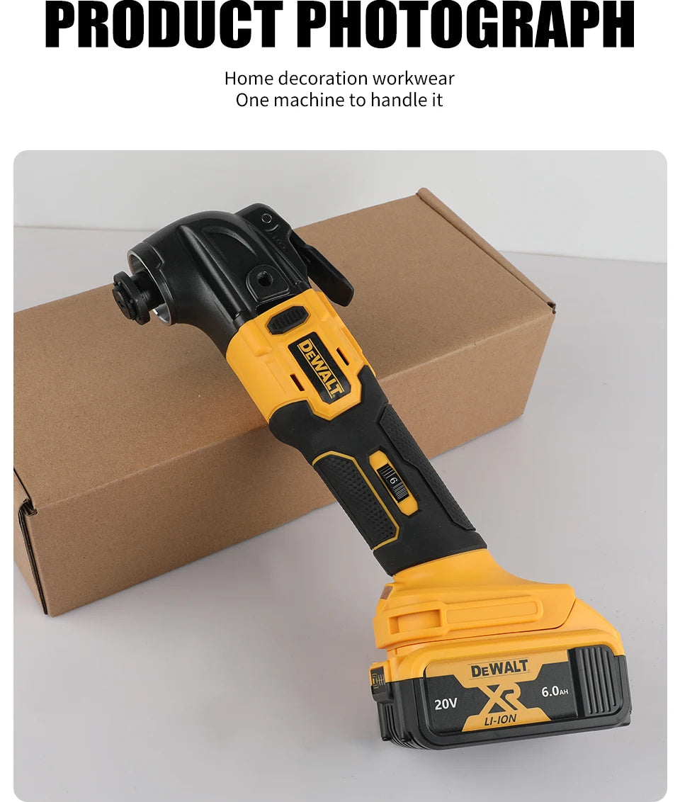 Dewalt New Quick release Brushless Oscillating tool Multi functional tool Renovator Electric trimmer  for Dewalt 20V Battery