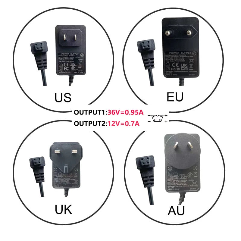 DITONG HY300pro+ projector 1.2/3m Original extended power adapter DC cable extension Suitable for Magcubic HY300 Pro+ Projector