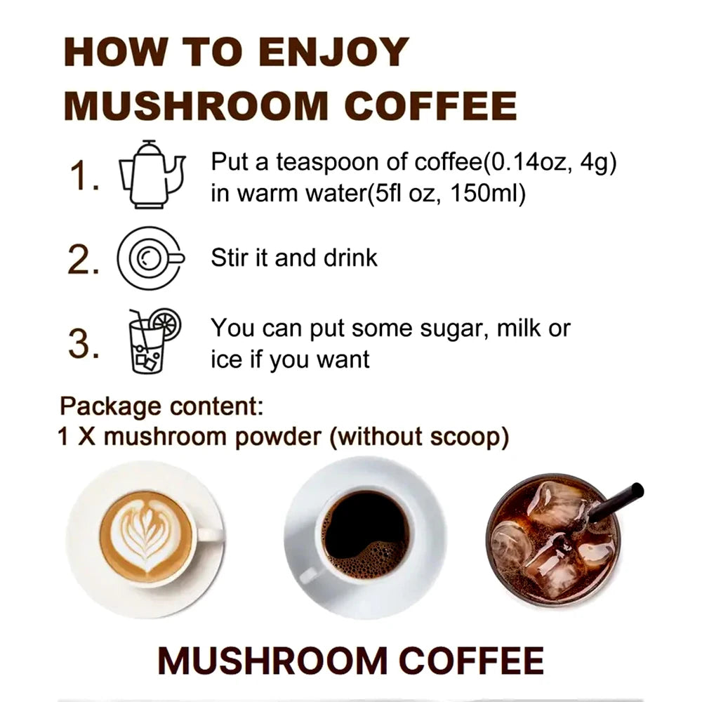 6-in-1 Organic Mushroom Powder Blend