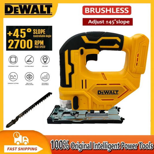 Dewalt 2700RPM Brushless Curve Saw 20V Cordless Electric Jig Saw Portable Multifunction Adjustable Woodworking Power Tool