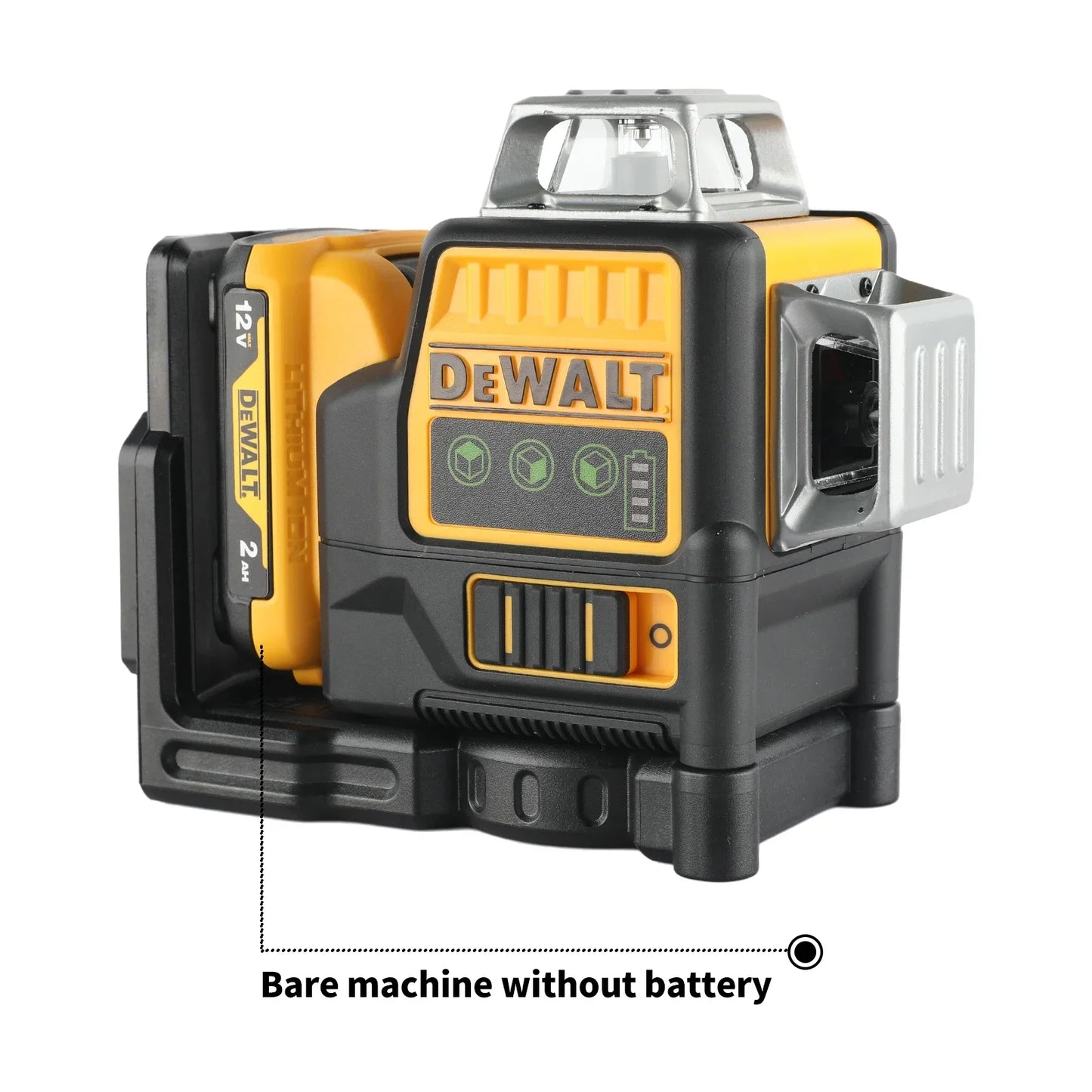2025 Dewalt DW089LG 12 Lines 3 Sides*360 Degree Vertical 12V Lithium Battery Laser Level Horizontal Green Meter Outdoor