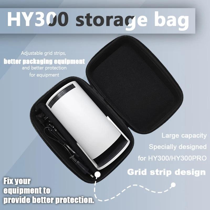 Projector Accessories Storage Box Protective Case For Original HY300 PRO HY320mini Projector Portable X8 X8III Case Shell