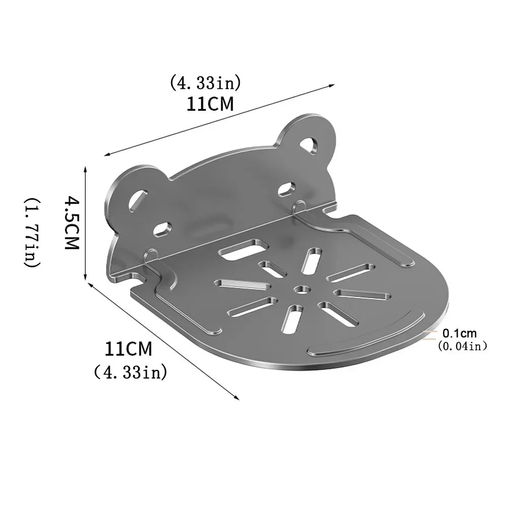 DITONG ﻿ Wall Mount Projector Stand Compatible with HY300 Pro Projectors Sturdy Durable Metal Bracket
