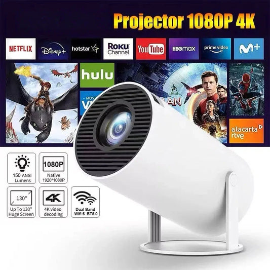 Hy300 Pro And FY300 new Projector 4K Wifi 1080P 1280*720P HD Home