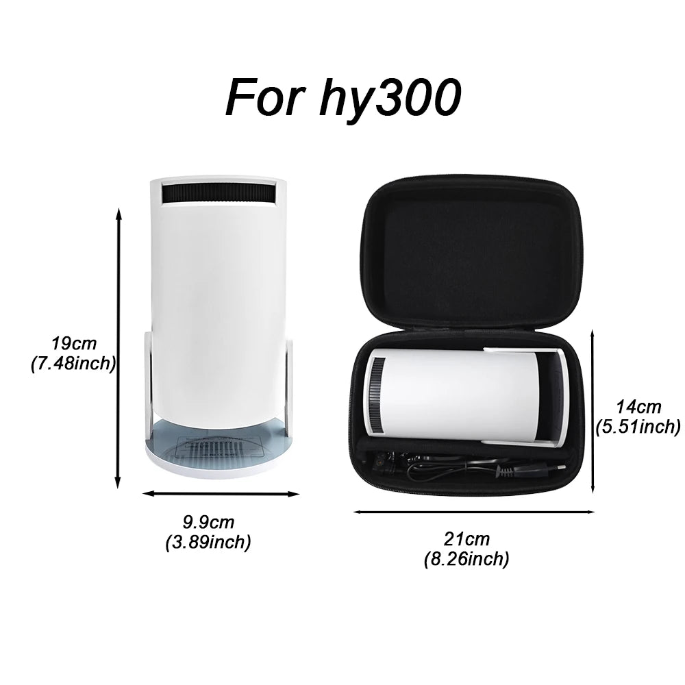 Projector Accessories Storage Box Protective Case For Original HY300 PRO HY320mini Projector Portable X8 X8III Case Shell