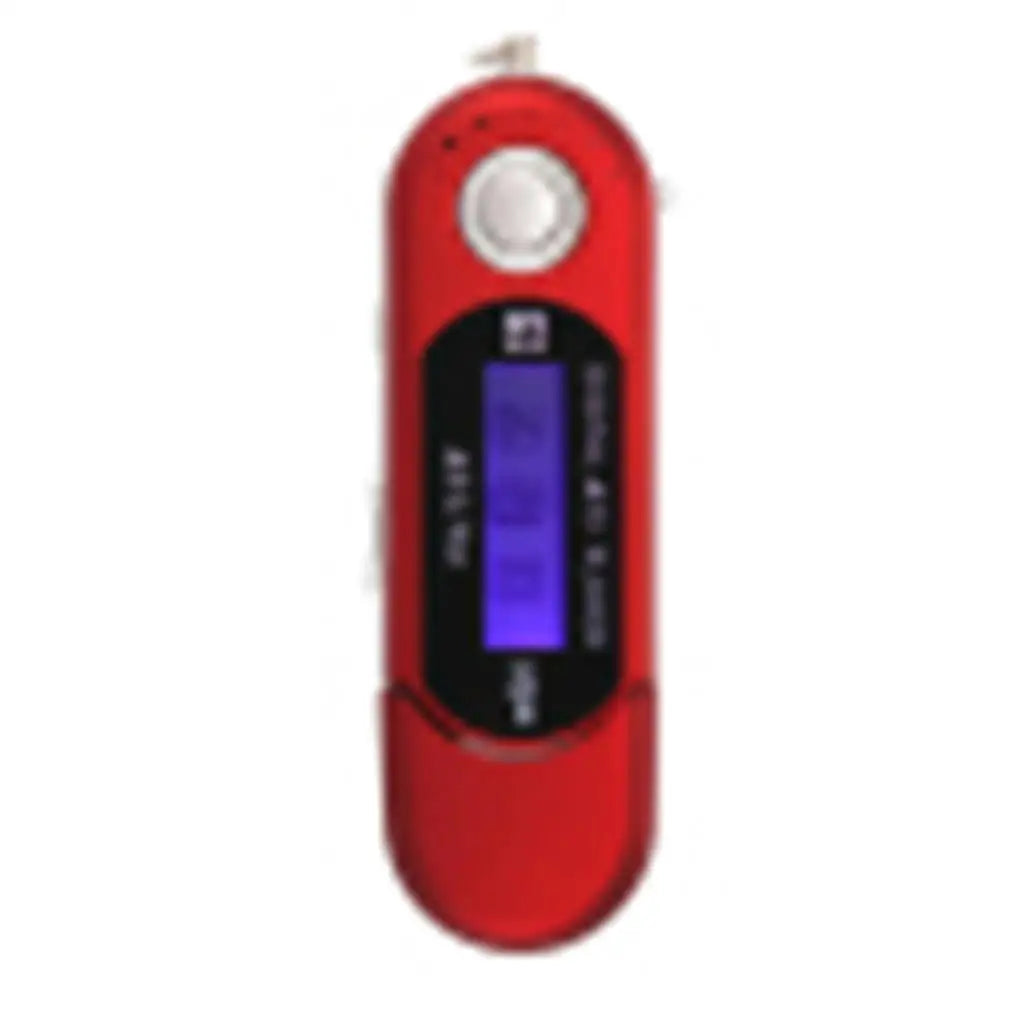 Mini MP3 Player USB 2.0 Small Flash Drive Multilanguage LCD Music Player with 3.5mm Audio Jack Automatic Shutdown High Quality