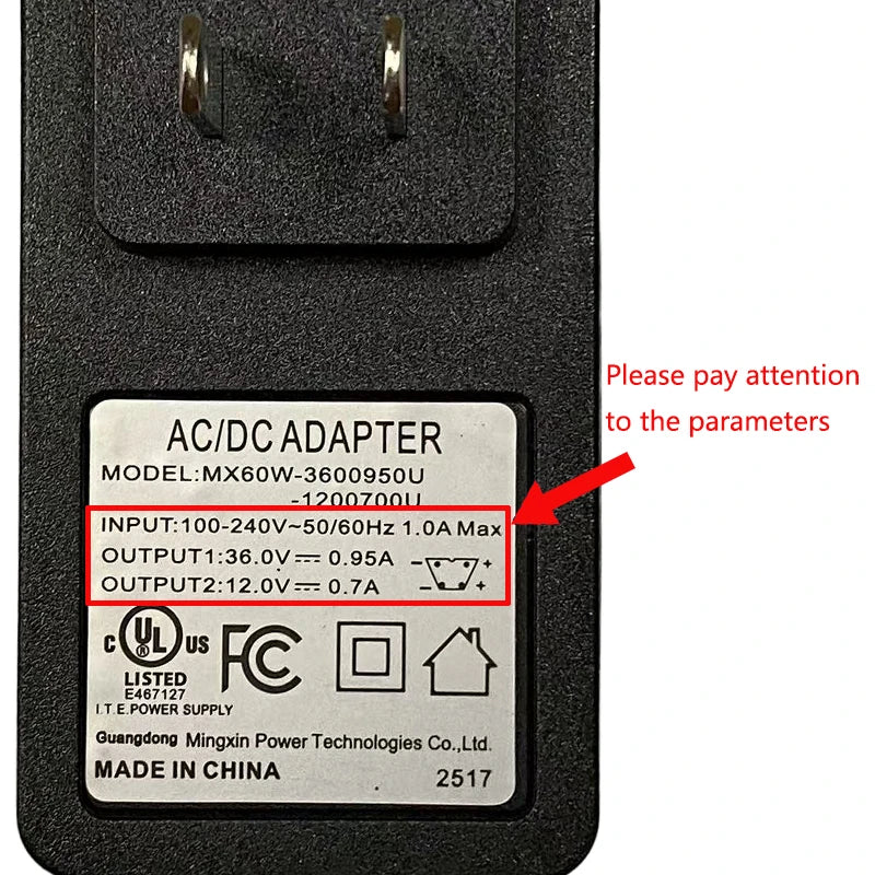 DITONG HY300pro+ projector 1.2/3m Original extended power adapter DC cable extension Suitable for Magcubic HY300 Pro+ Projector