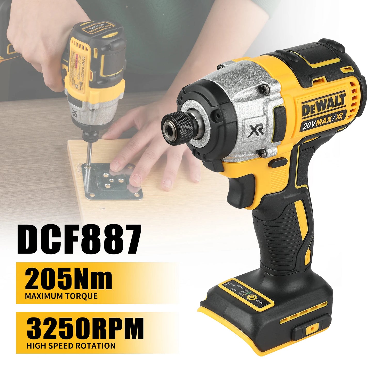 Shop DeWalt DCF887 Electric Wrench and Angle Grinder at USAve Merchandise. Pro-grade tools at great prices. Free shipping over $50!